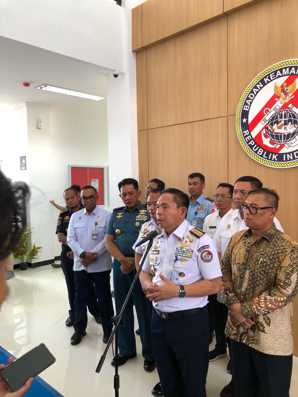KUNJUNGAN KANTOR BARU BAKAMLA